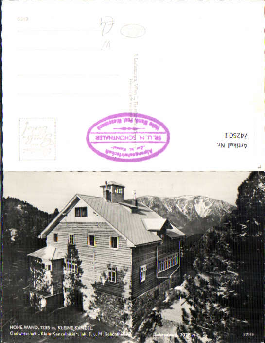 alte Ansichtskarte