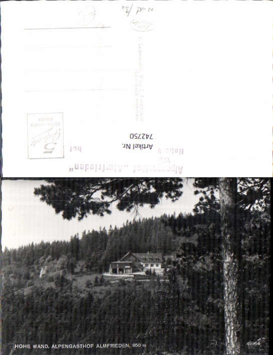 alte Ansichtskarte