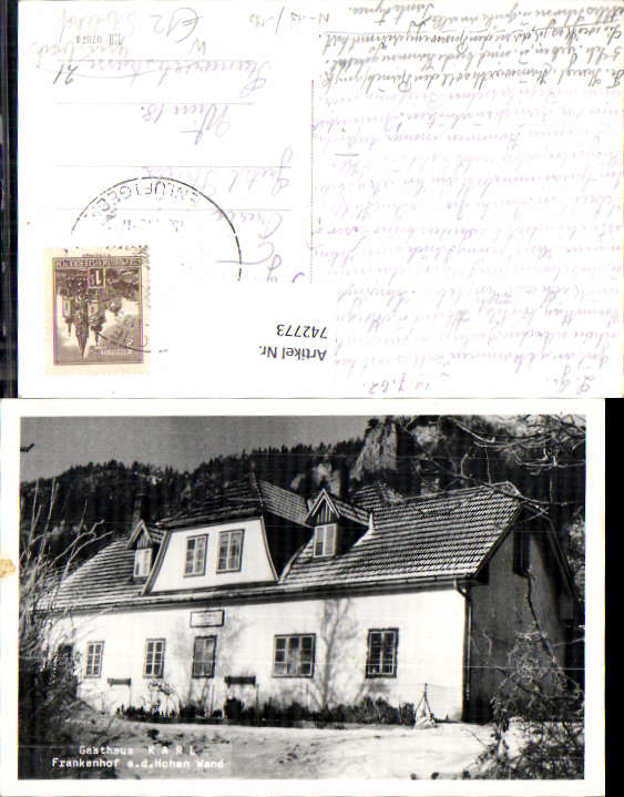 alte Ansichtskarte
