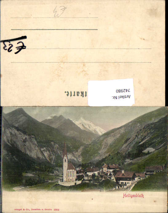 alte Ansichtskarte