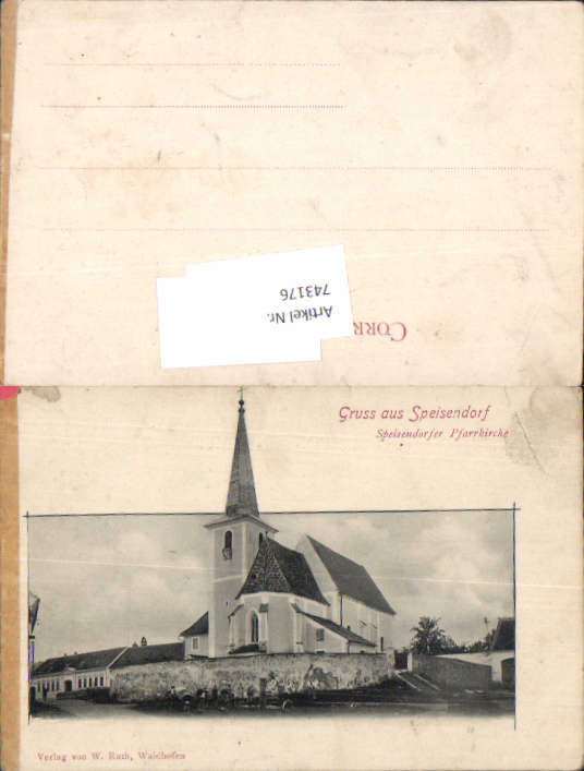 alte Ansichtskarte