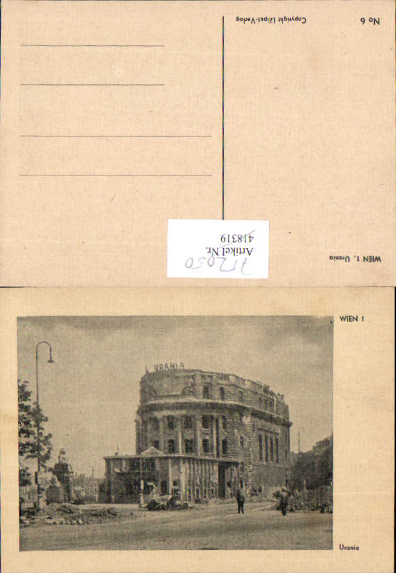 alte Ansichtskarte