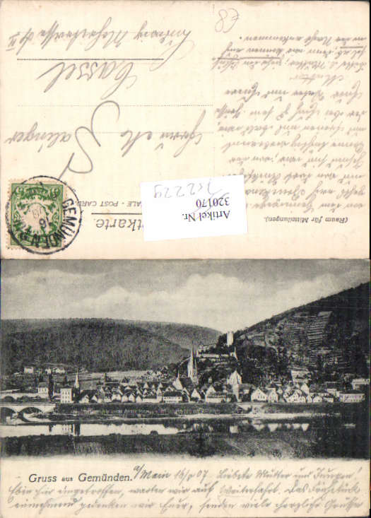 alte Ansichtskarte