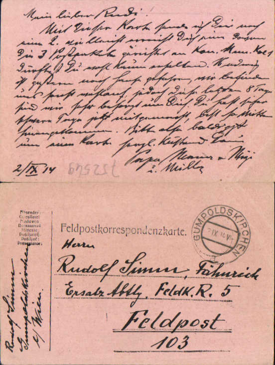 alte Ansichtskarte