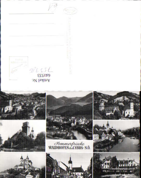 alte Ansichtskarte