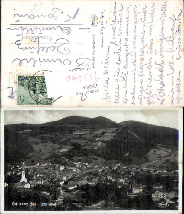 alte Ansichtskarte