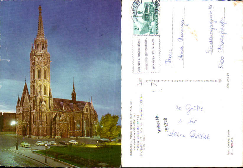 alte Ansichtskarte