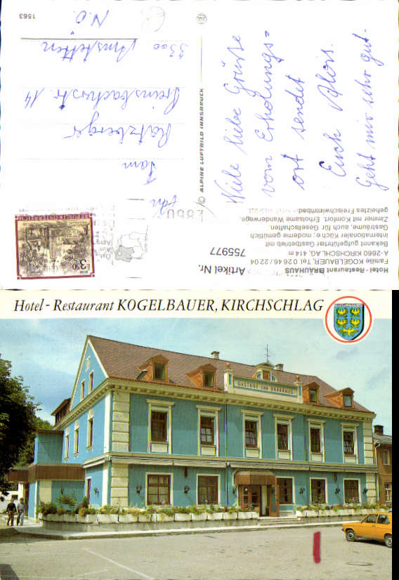 alte Ansichtskarte