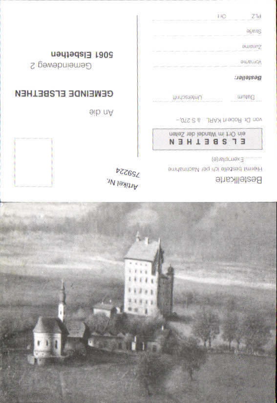 alte Ansichtskarte