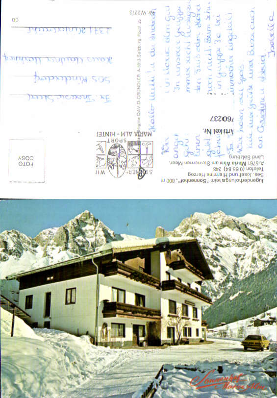 alte Ansichtskarte