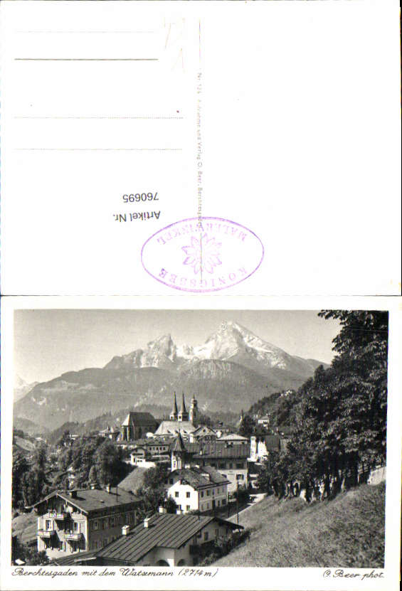 alte Ansichtskarte