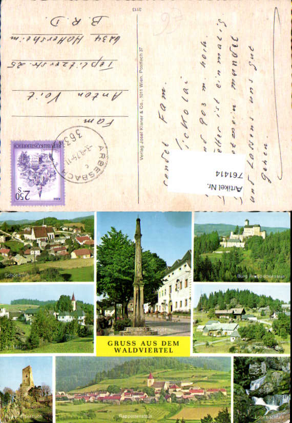 alte Ansichtskarte