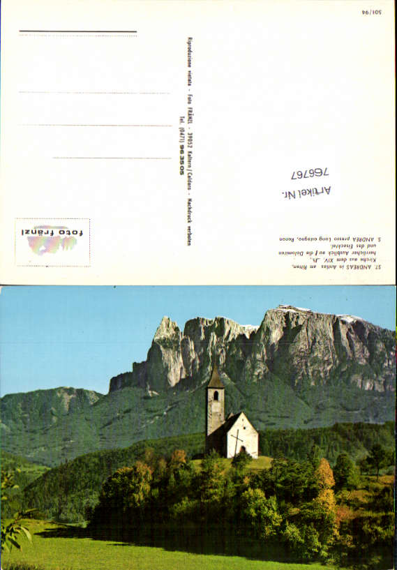 alte Ansichtskarte