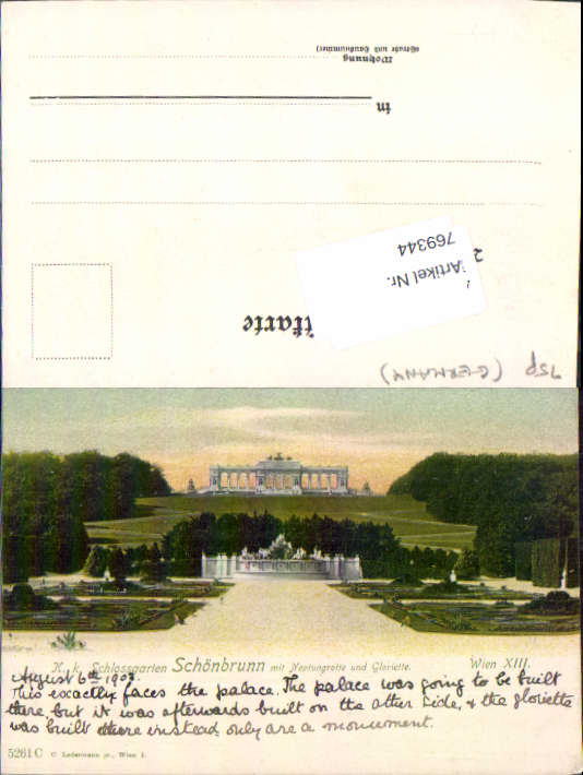 alte Ansichtskarte