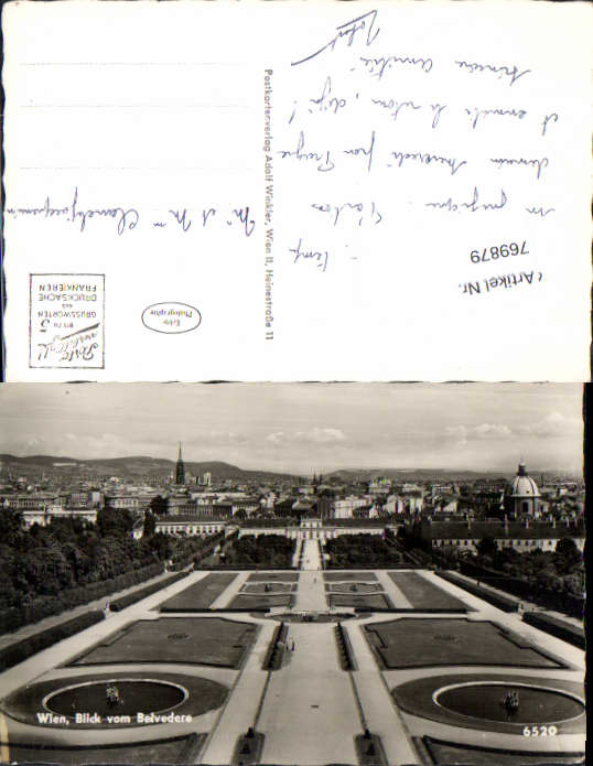 alte Ansichtskarte