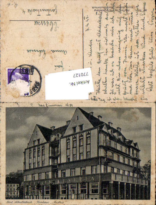 alte Ansichtskarte