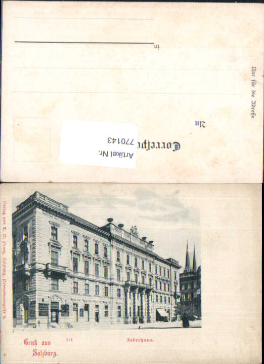 alte Ansichtskarte