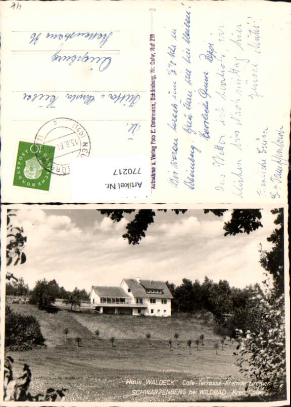alte Ansichtskarte