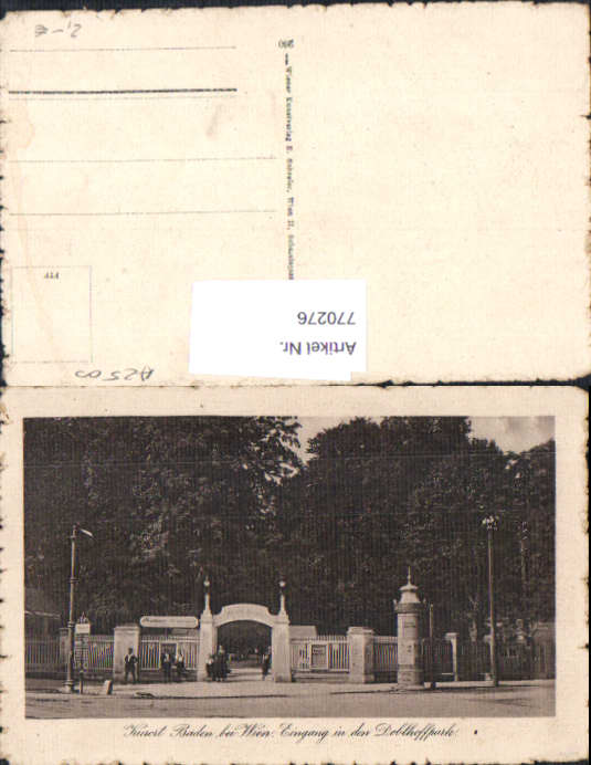 alte Ansichtskarte