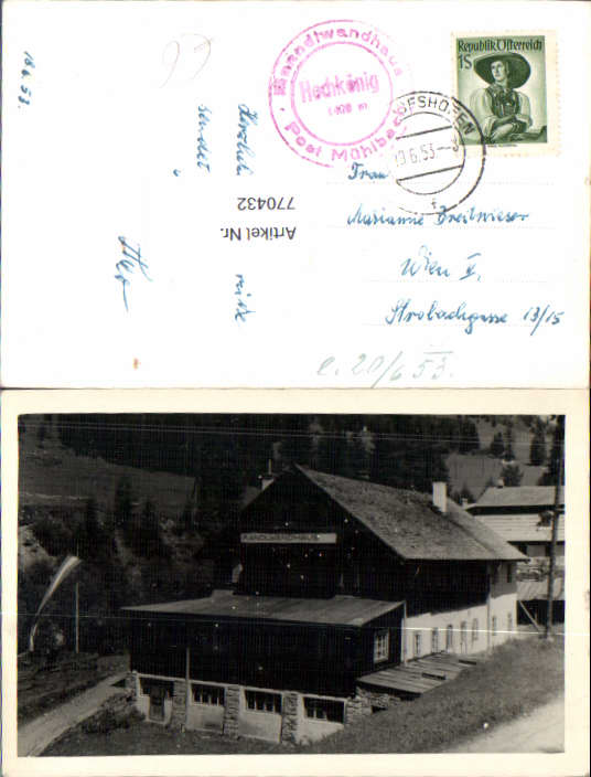 alte Ansichtskarte