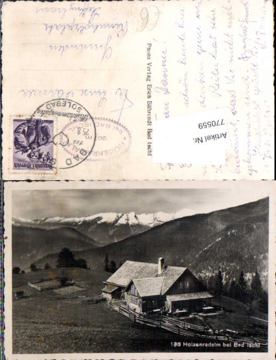 alte Ansichtskarte