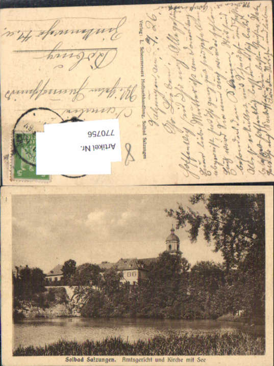 alte Ansichtskarte