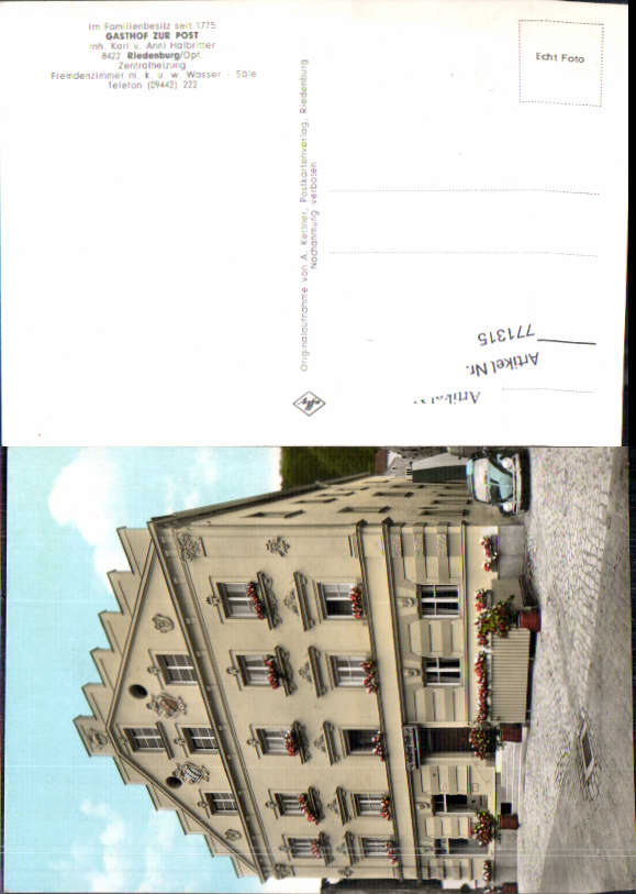 alte Ansichtskarte