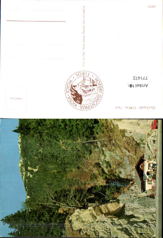 alte Ansichtskarte
