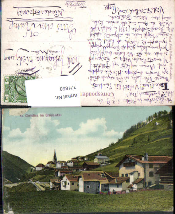 alte Ansichtskarte