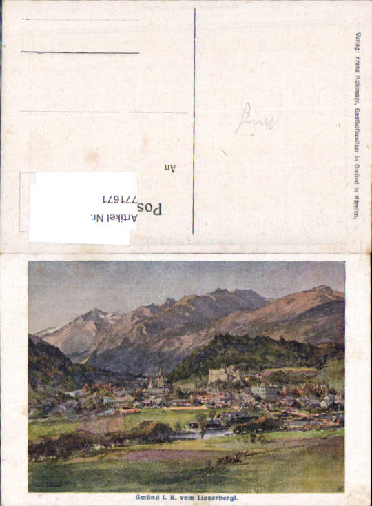 alte Ansichtskarte