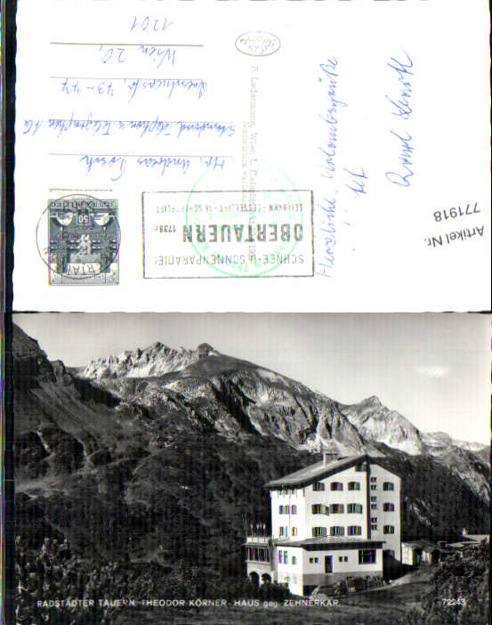 alte Ansichtskarte