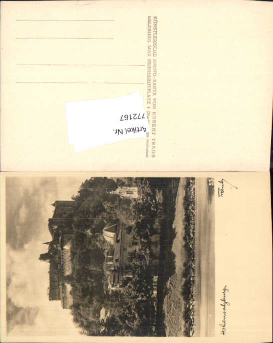 alte Ansichtskarte