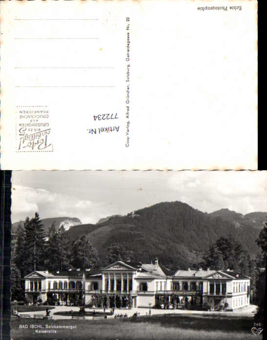 alte Ansichtskarte