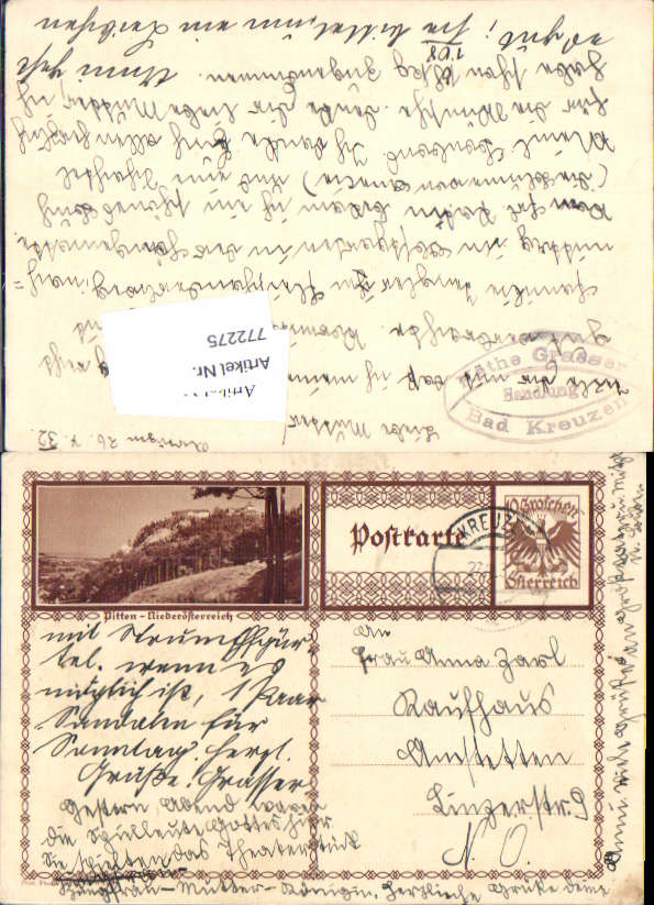 alte Ansichtskarte