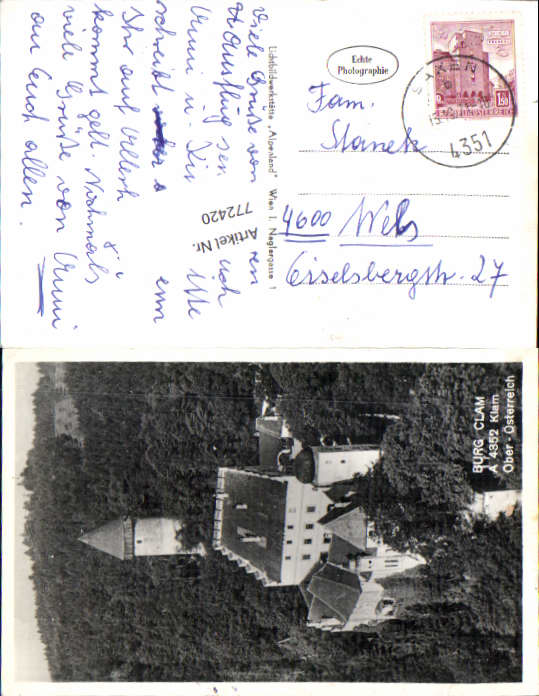 alte Ansichtskarte