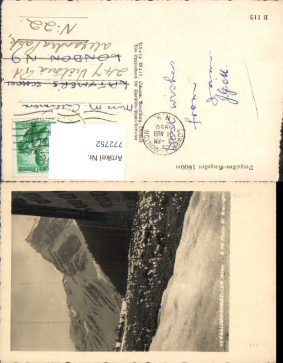 alte Ansichtskarte
