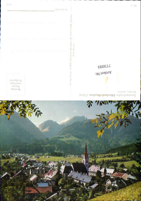 alte Ansichtskarte