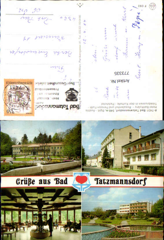 alte Ansichtskarte