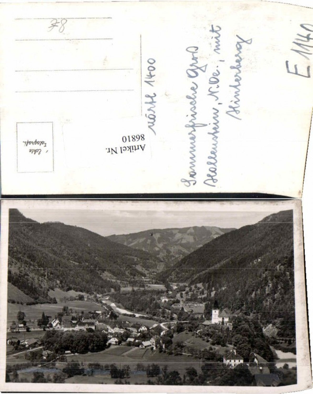 86810,Hollenstein a.d. Ybbs Verlagsrohabzug Mörtl RAR