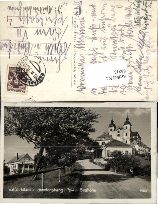 86813,Sonntagberg b. Rosenau Kematen Waidhofen Wegpartie