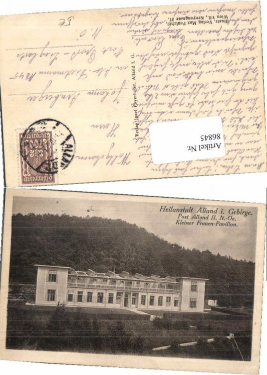 86845,Alland im Gebirge Kleiner Frauen Pavillon