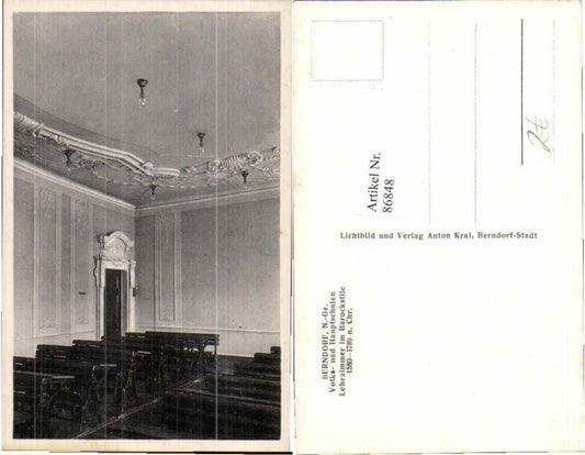 86848,Berndorf Lehrzimmer Barock Stil