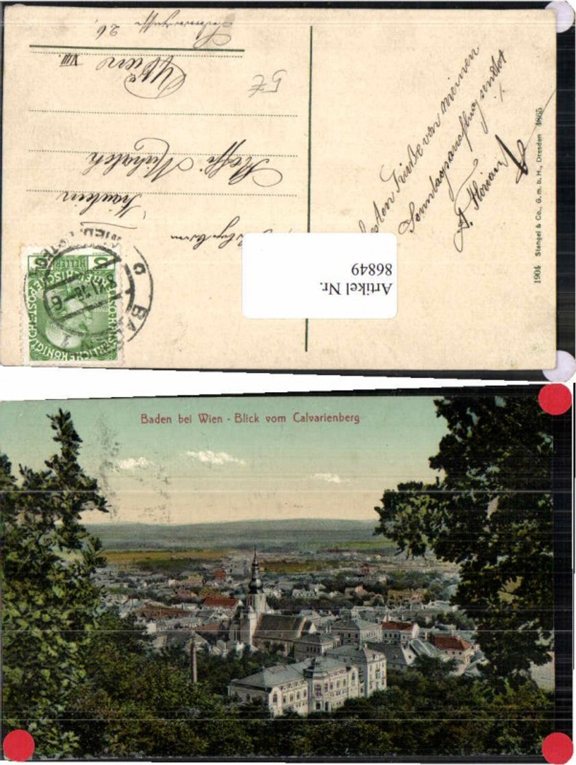 86849,Baden b. Wien Calvarienberg 1904