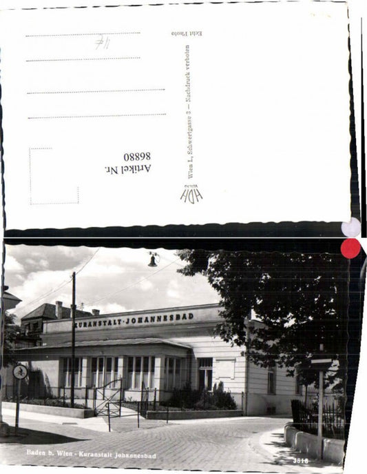 86880,Baden b. Wien Johannesbad