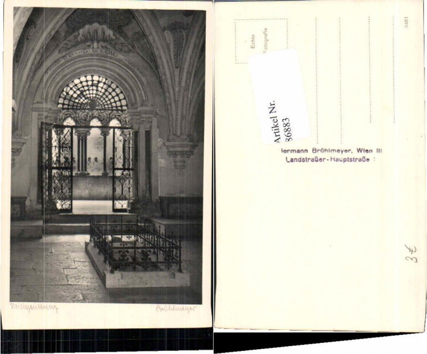 86883,FotoAK Heiligenkreuz b. Baden 1935