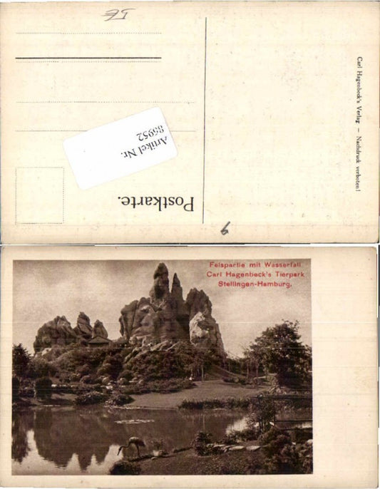 86952,Hamburg Stellingen Hagenbeck Tierpark Felspartie