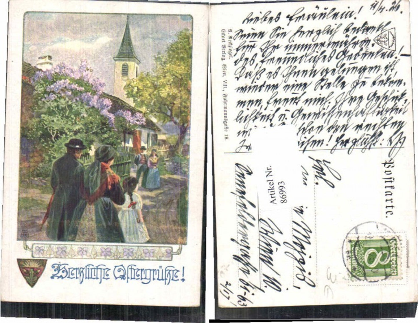 86993,Dt Schulverein 948 A. Reckziegel sign