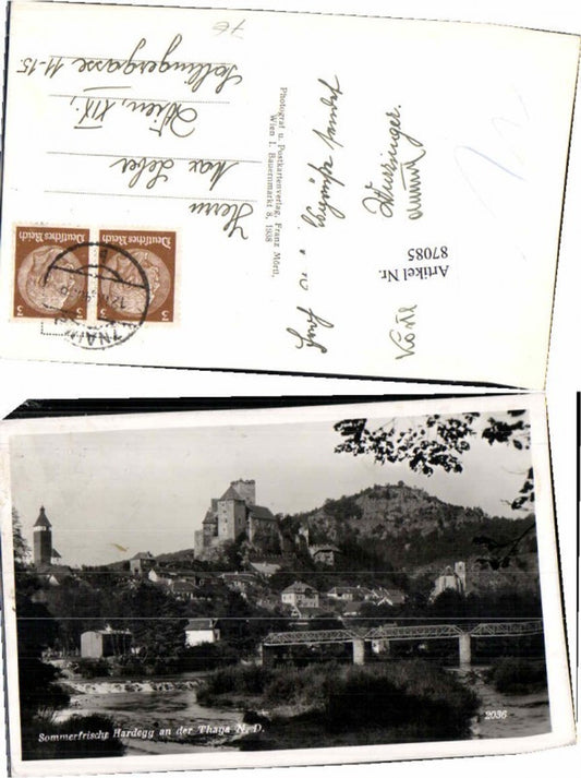 87085,Sommerfrische Hardegg a.d. Thaya