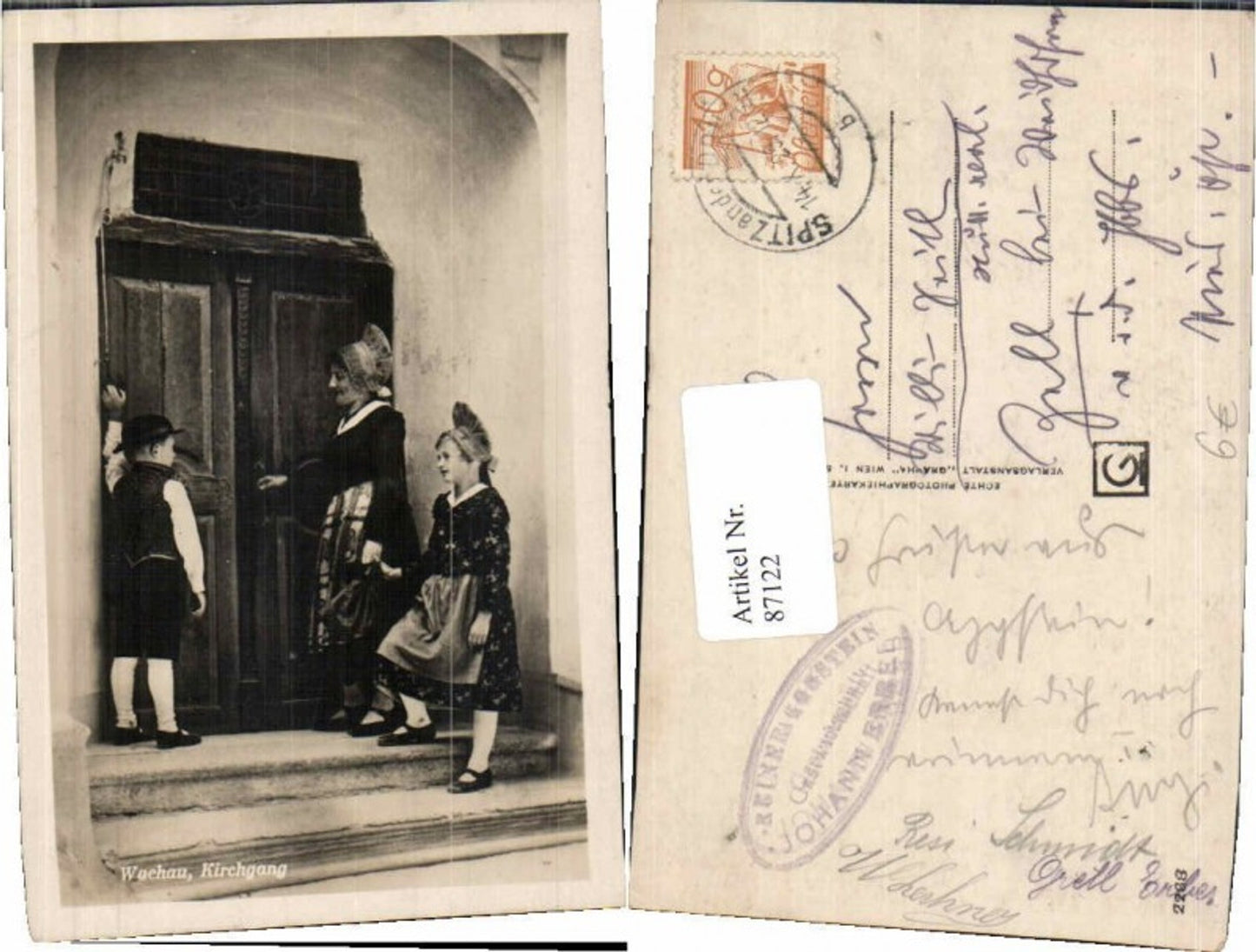 87122,Wachau Wachauer Trachten Spitz Weissenkirchen