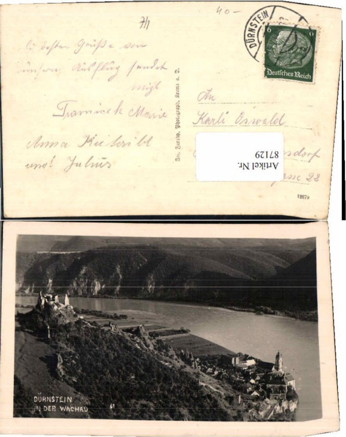 87129,Dürnstein a.d. Donau Wachau